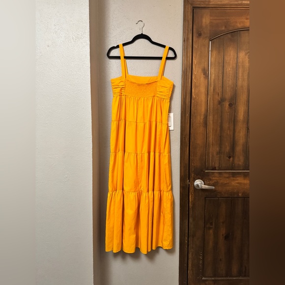 Zara Bright Yellow Maxi Dress - Picture 2 of 3